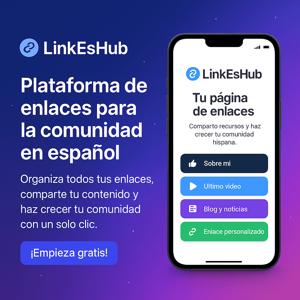 Captura de LinkEs en acción